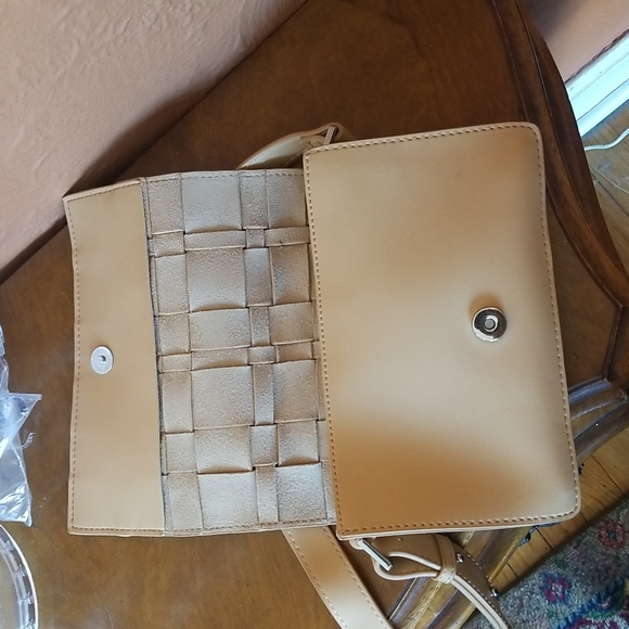 Topshop Mixed Weave Crossbody Bag - Picture 5 of 10